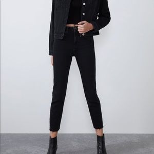 Zara slim fit high waist jeans